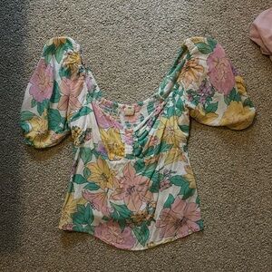 Floral Billabong Top